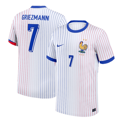 GRIEZMANN #7 France Extérieur Maillot 2024 Blanc