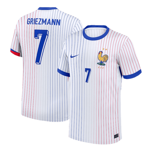 GRIEZMANN #7 France Extérieur Maillot 2024 Blanc