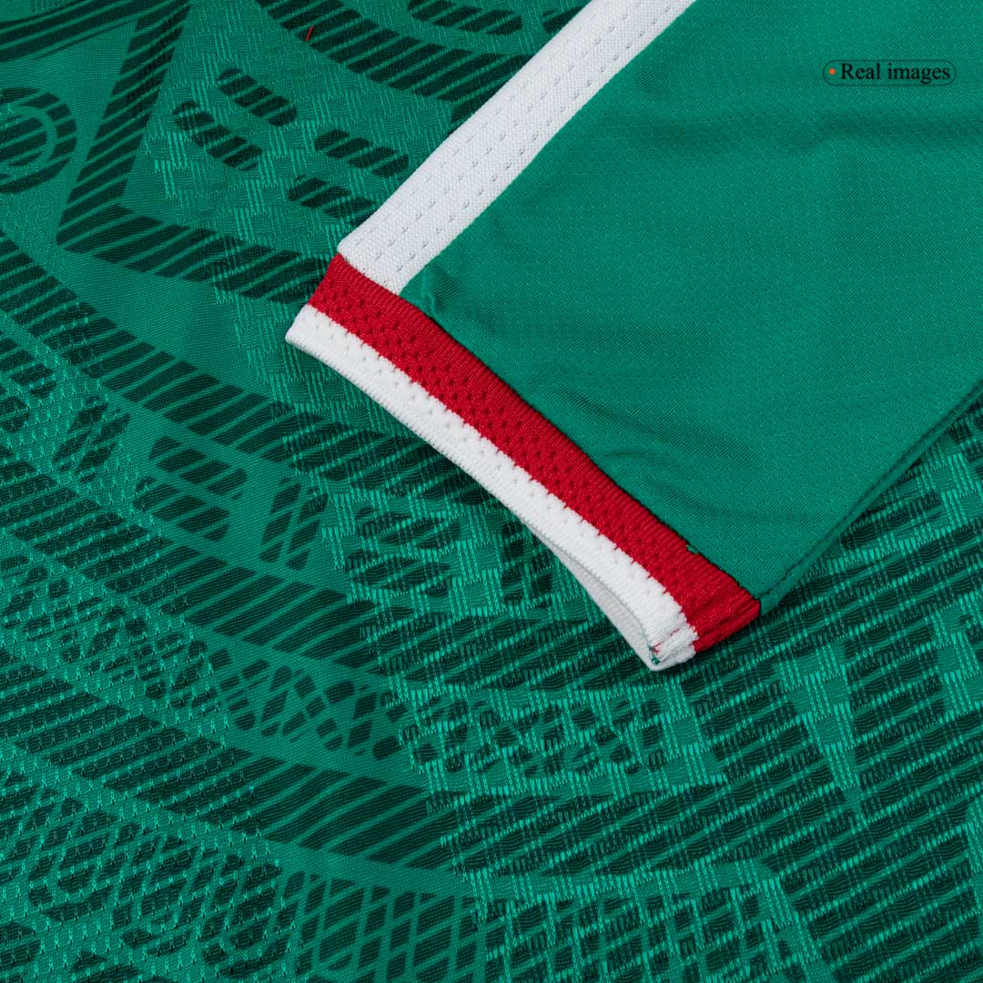 Mexique Domicile Maillot Manches Longues 2026 Vert
