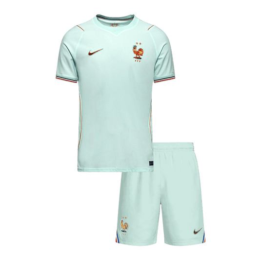 France Extérieur Maillot Kit 2026 Enfant Blanc