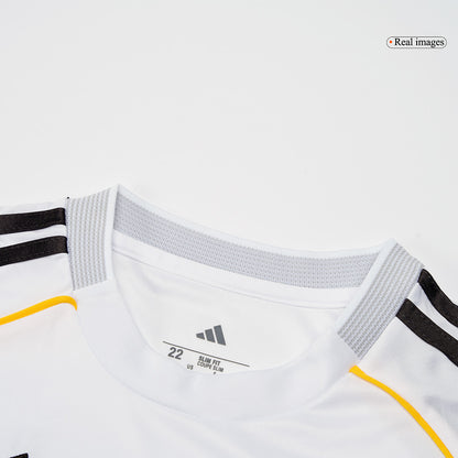 Real Madrid Domicile Maillot Manches Longues 2025/26 Blanc