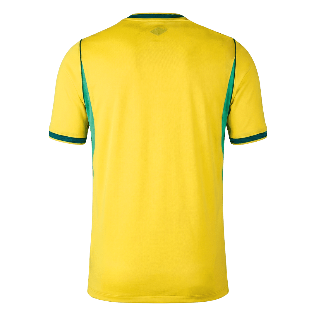 Brésil Domicile Maillot Kit 2026 Jaune