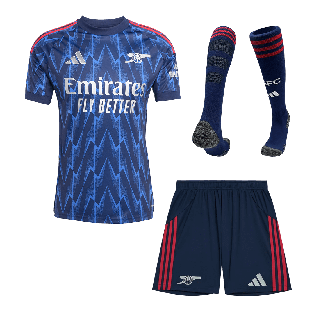 Arsenal Extérieur Maillot Kit 2025/26 Bleu