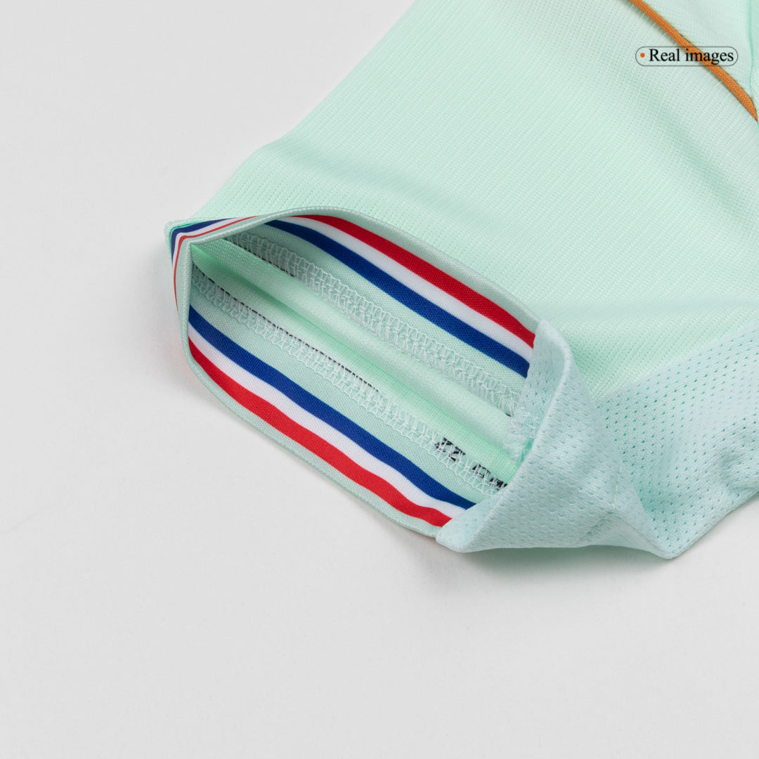 France Extérieur Maillot Kit 2026 Enfant Mint Green