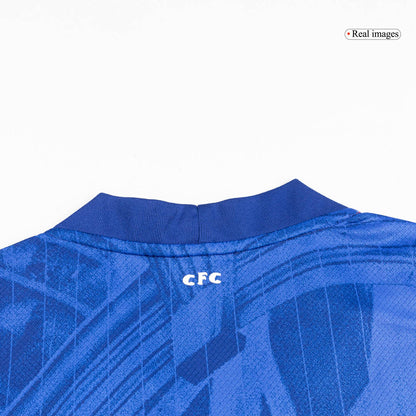 Men Chelsea Domicile Maillot Kit 2025/26 Bleu - Super