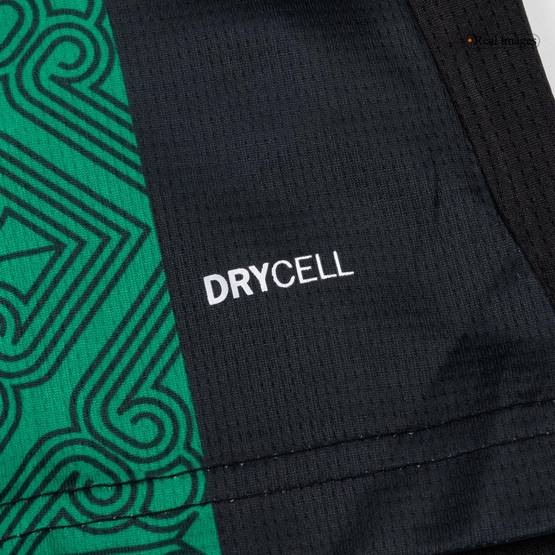 RC Lens Extérieur Maillot 2025/26 Vert&noir Grande Taille