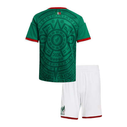 Mexique Domicile Maillot Kit 2026 Enfant Vert