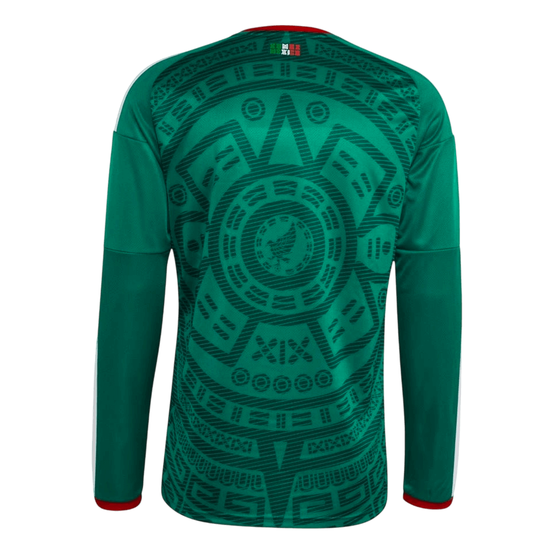 Mexique Domicile Maillot Manches Longues 2026 Vert