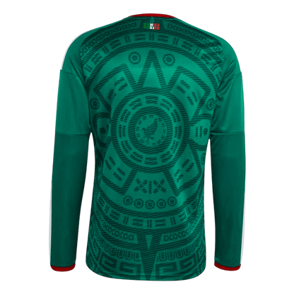 Mexique Domicile Maillot Manches Longues 2026 Vert