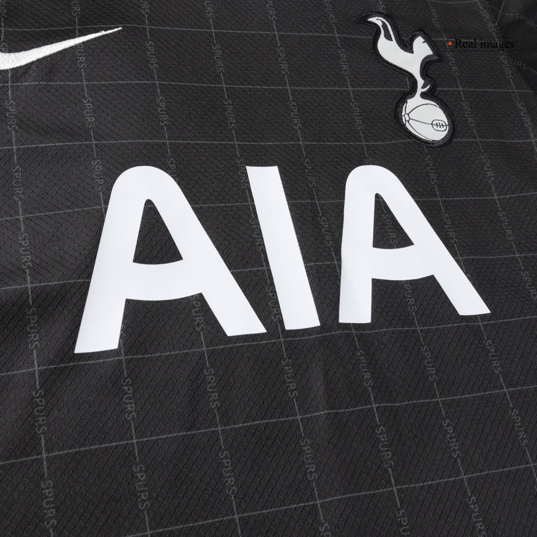 Tottenham Hotspur Extérieur Maillot Kit 2025/26 Enfant Noir