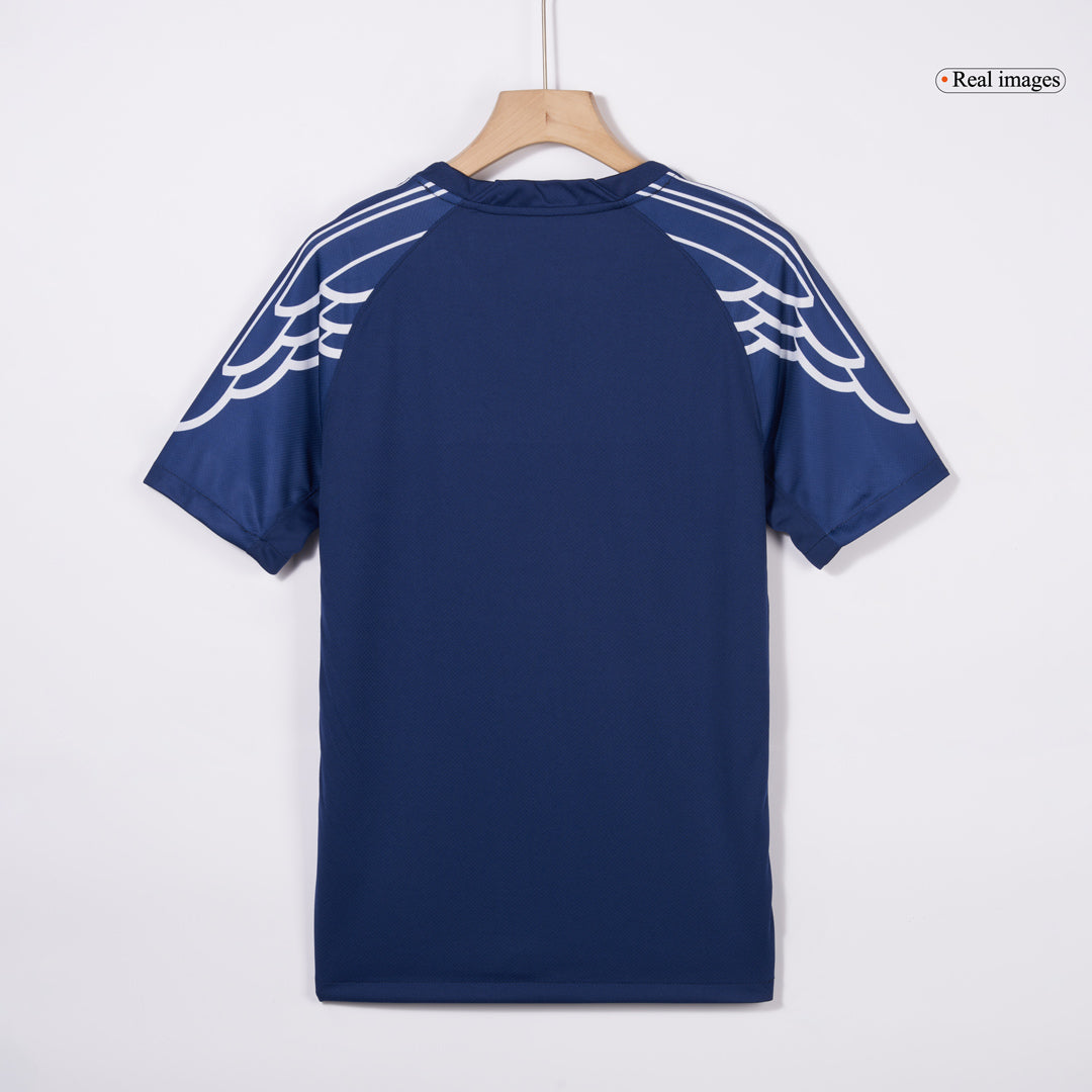 KVARATSKHELIA #7 Les Parisiens Fourth Maillot 2024/25 Bleu marine - UCL