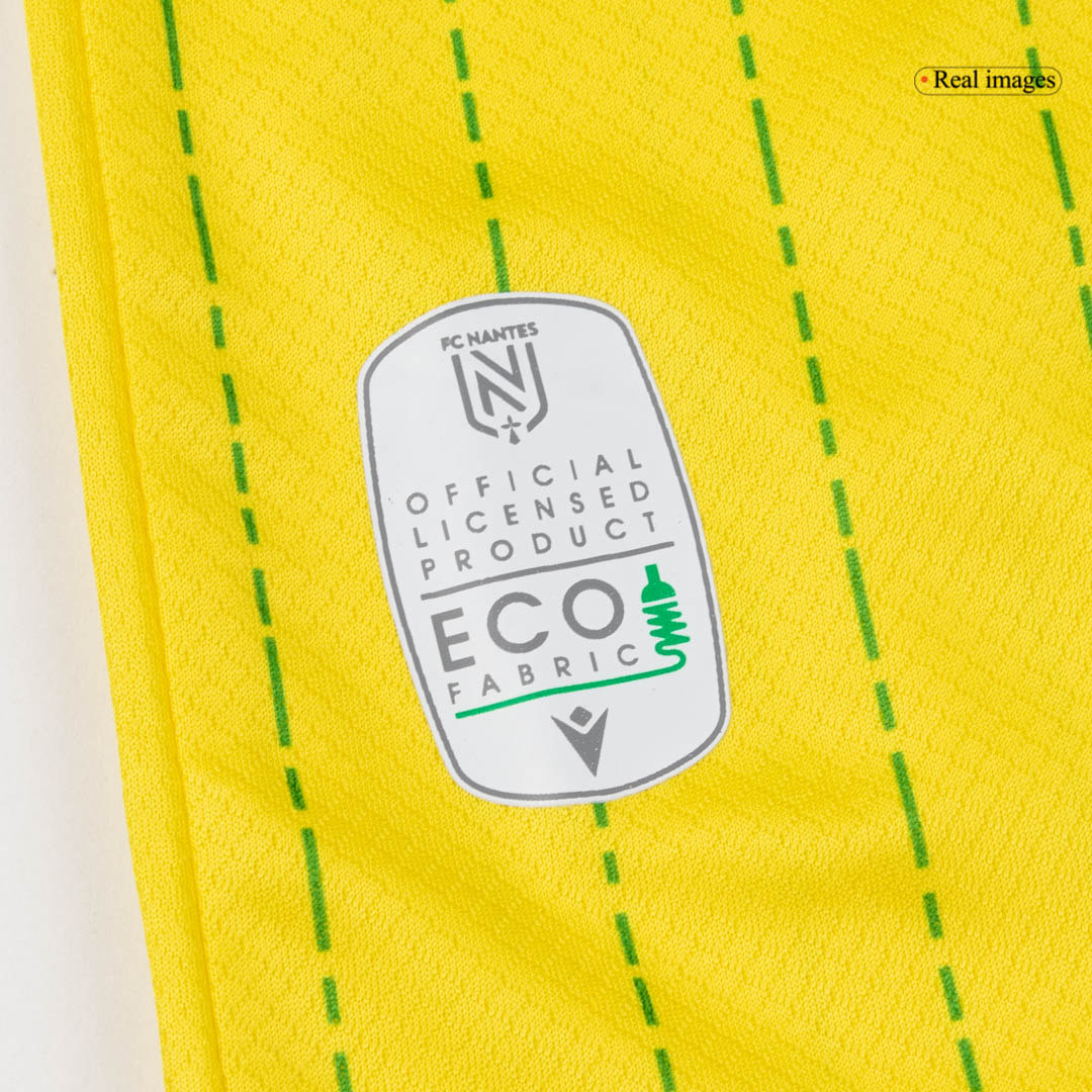FC Nantes Domicile Maillot 2025/26 Jaune Grande Taille