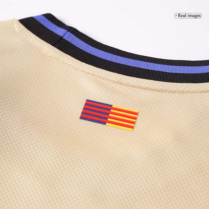 Barcelone Extérieur Maillot 2025/26 Jaune