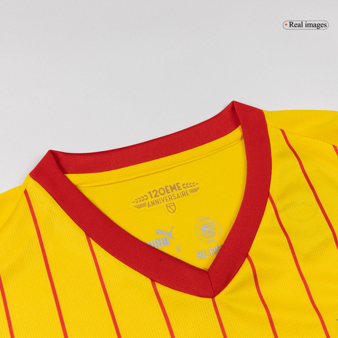 RC Lens Domicile Maillot 2025/26 Rouge&Jaune Grande Taille