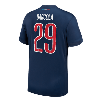 BARCOLA #29 Les Parisiens Domicile Maillot 2024/25 Bleu marine - UCL