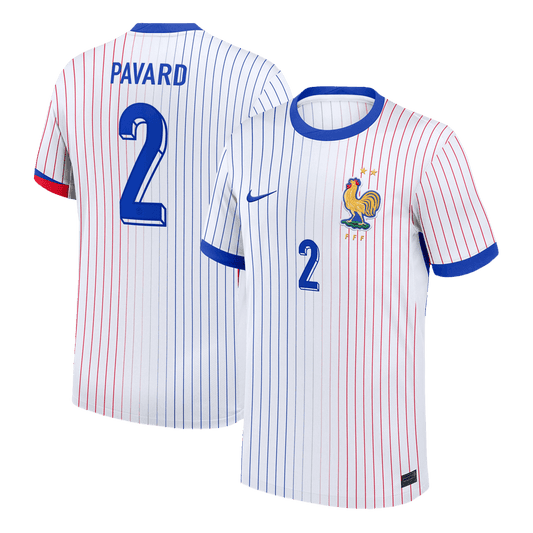 PAVARD #2 France Extérieur Maillot 2024 Blanc