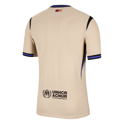 Barcelone Extérieur Maillot 2025/26 Jaune Joueur