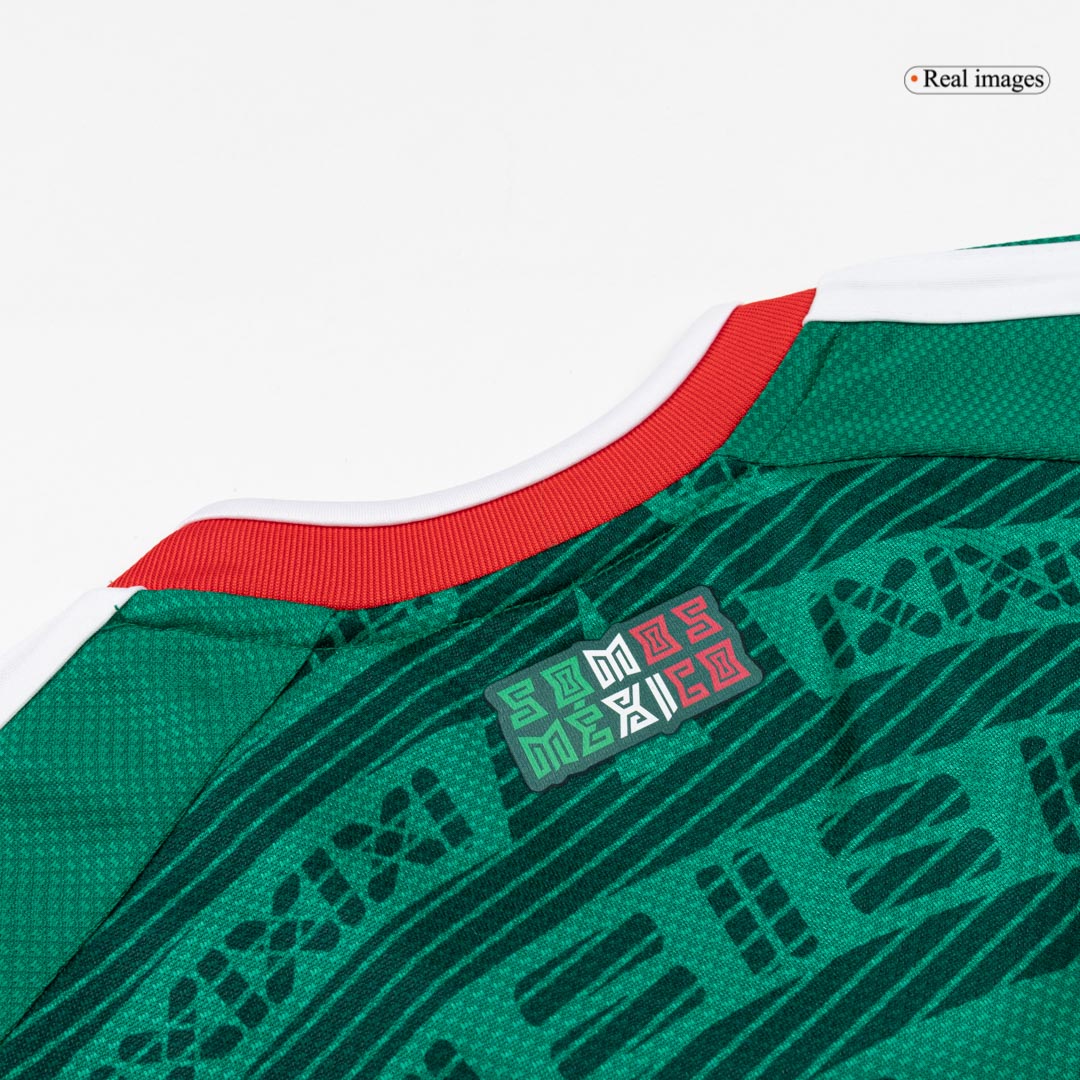 S.GIMENEZ #11 Mexique Domicile Maillot 2026 Vert - Super