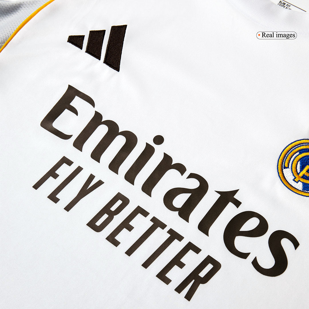Men Real Madrid Domicile Maillot Kit 2025/26 Blanc - Super