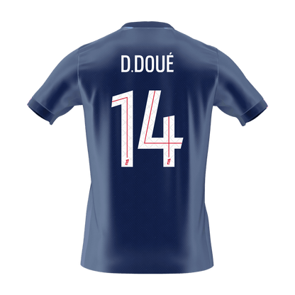 D.DOUÉ #14 Les Parisiens Domicile Maillot 2025/26 Bleu marine - Super