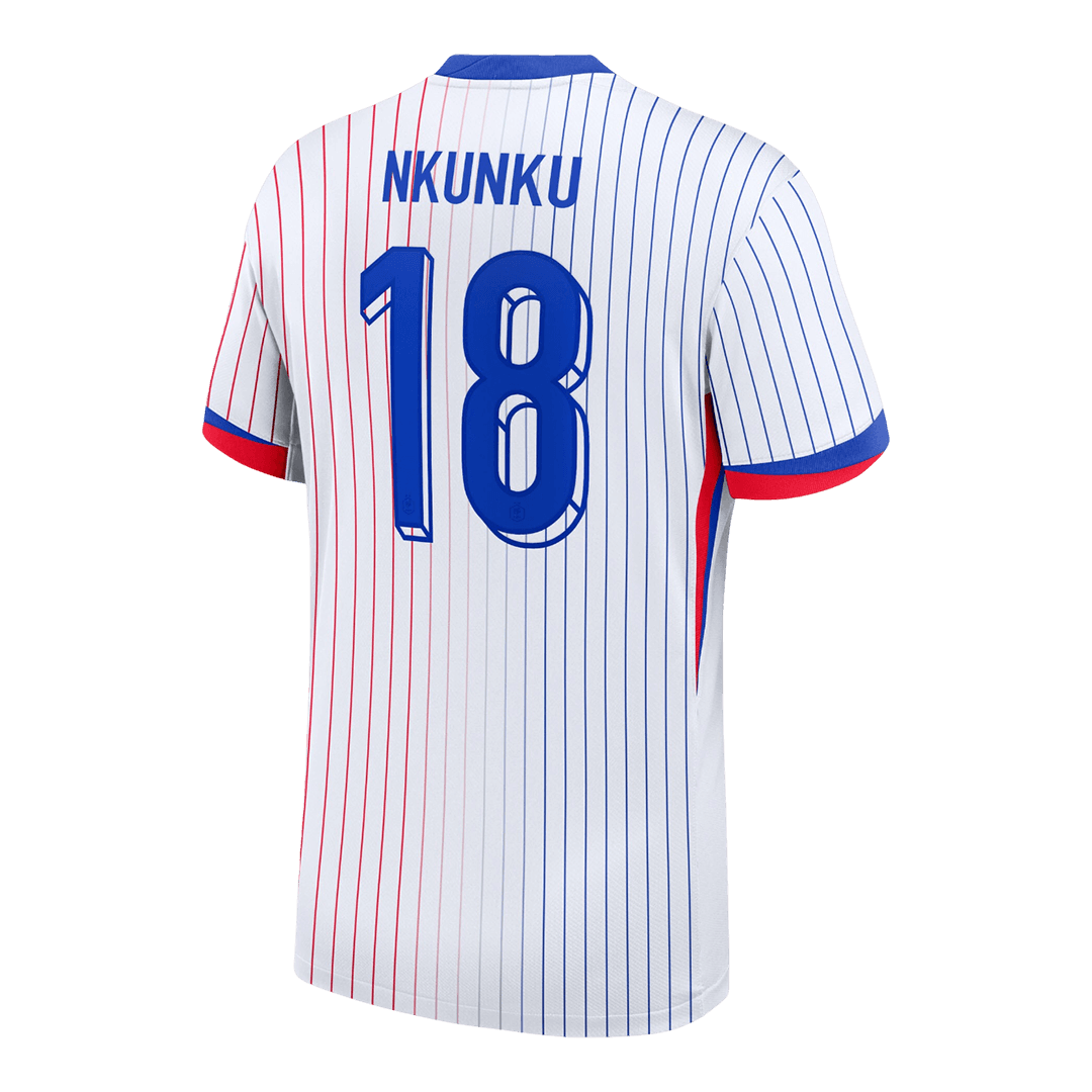 NKUNKU #18 France Extérieur Maillot 2024 Blanc