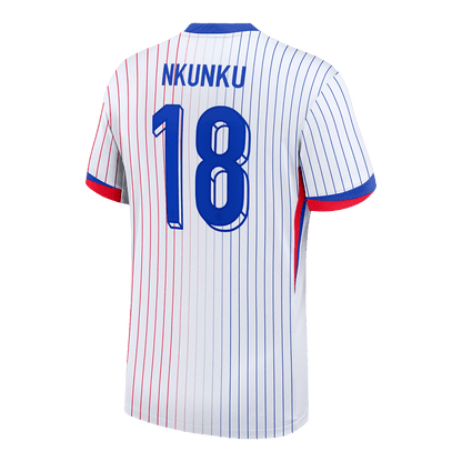 NKUNKU #18 France Extérieur Maillot 2024 Blanc