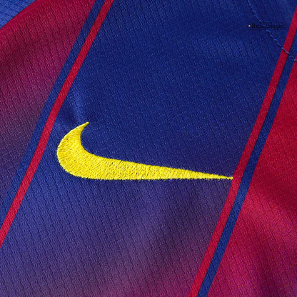 Kids Barcelone Domicile Maillot Kit 2025/26 Rouge&Bleu - Super