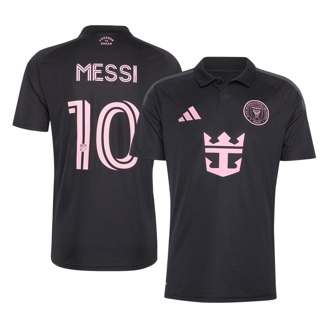MESSI #10 Inter Miami CF Extérieur Maillot 2026 Noir
