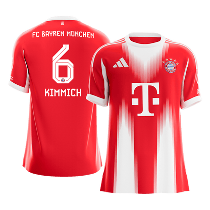 KIMMICH #6 Bayern Munich Domicile Maillot 2025/26 Rouge - Super