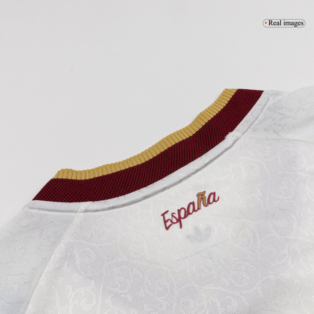 GAVI #9 Espagne Extérieur Maillot 2026 Blanc Joueur