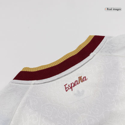 GAVI #9 Espagne Extérieur Maillot 2026 Blanc Joueur