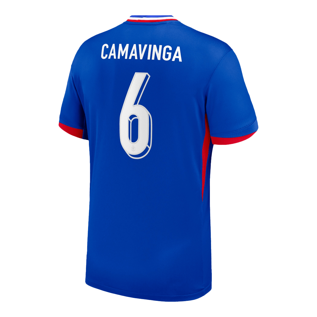 CAMAVINGA #6 France Domicile Maillot 2024 Bleu