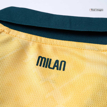 AC Milan Third Maillot 2025/26 Jaune