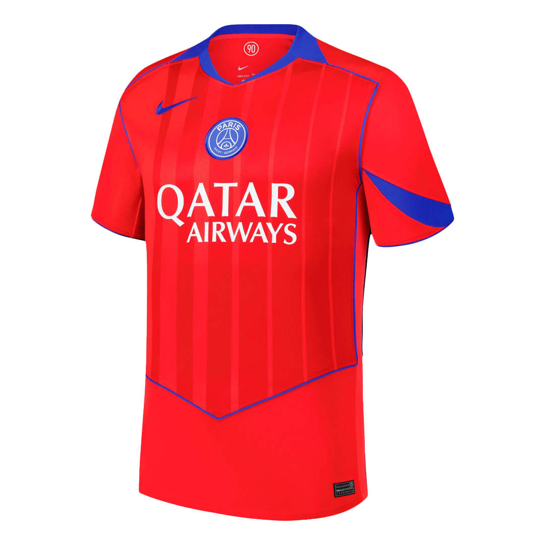 VITINHA #17 Les Parisiens Third Maillot 2025/26 Rouge