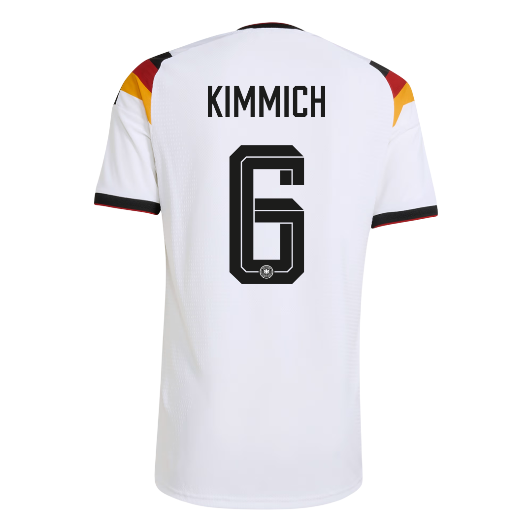 KIMMICH #6 Allemagne Domicile Maillot 2026 Blanc Joueur