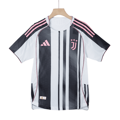 Juventus Domicile Maillot 2025/26 Noir&Blanc Joueur
