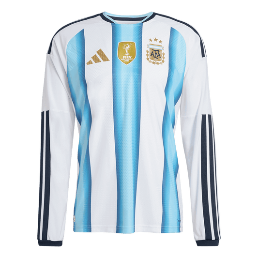 Argentine Domicile Maillot Manches Longues 2026 Blue&White