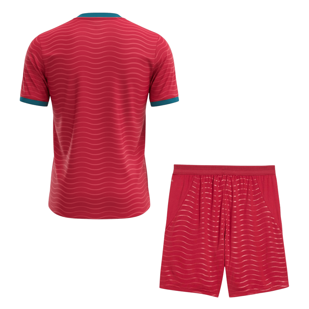 Portugal Domicile Maillot Kit 2026 Rouge