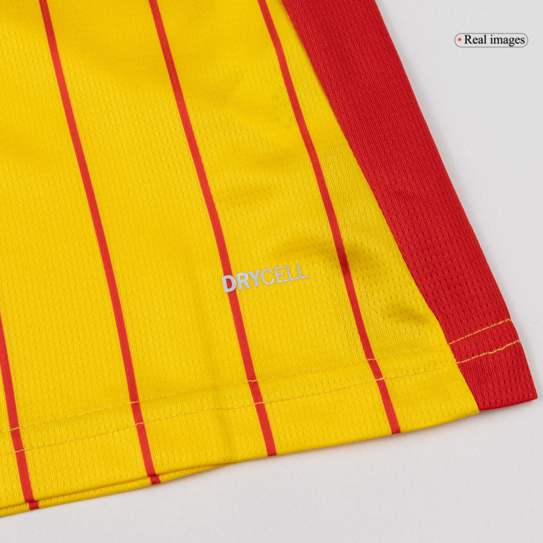 THAUVIN #10 RC Lens Domicile Maillot 2025/26 Rouge&Jaune