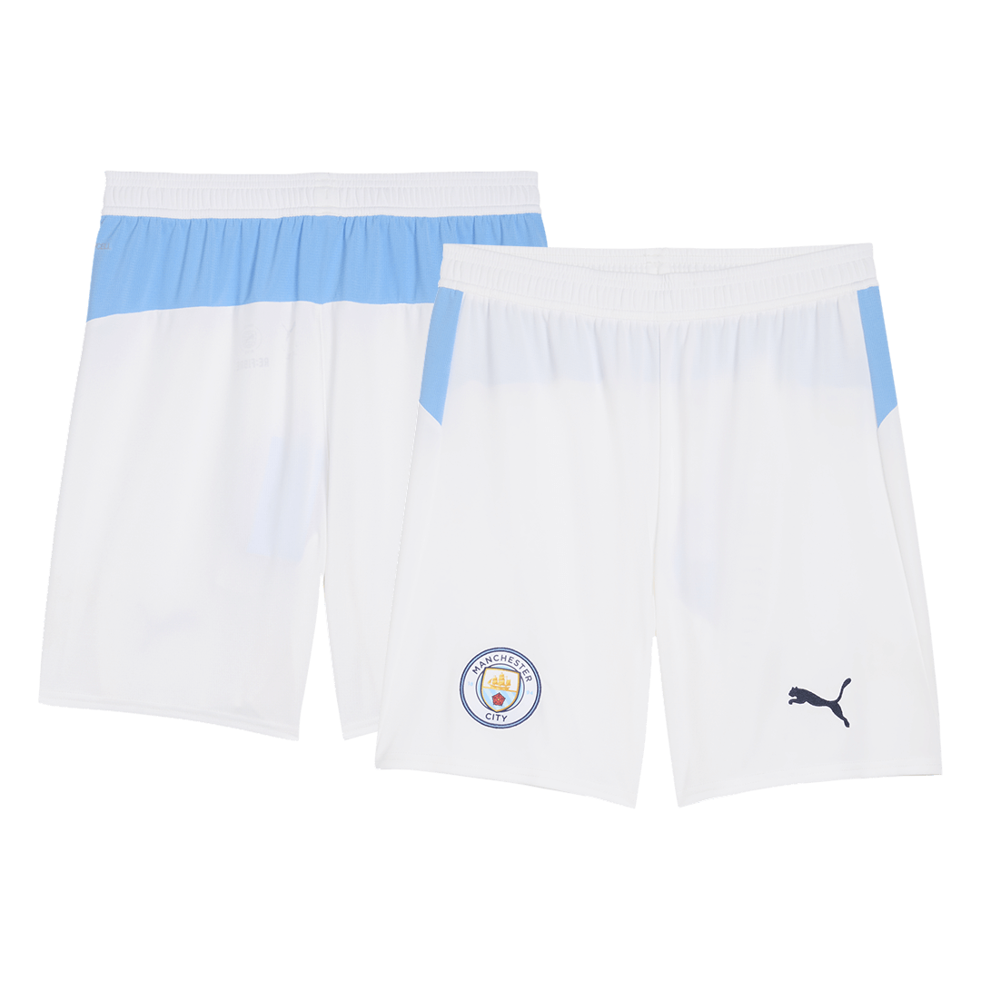 Men Manchester City Domicile Maillot Kit 2025/26 Bleu - Super