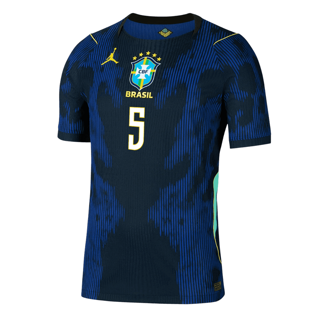 CASEMIRO #5 Brésil Extérieur Maillot 2026 Bleu marine Joueur