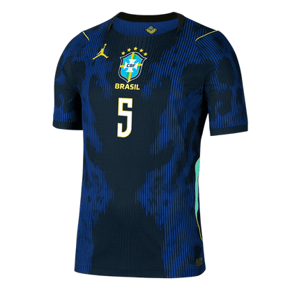 CASEMIRO #5 Brésil Extérieur Maillot 2026 Bleu marine Joueur