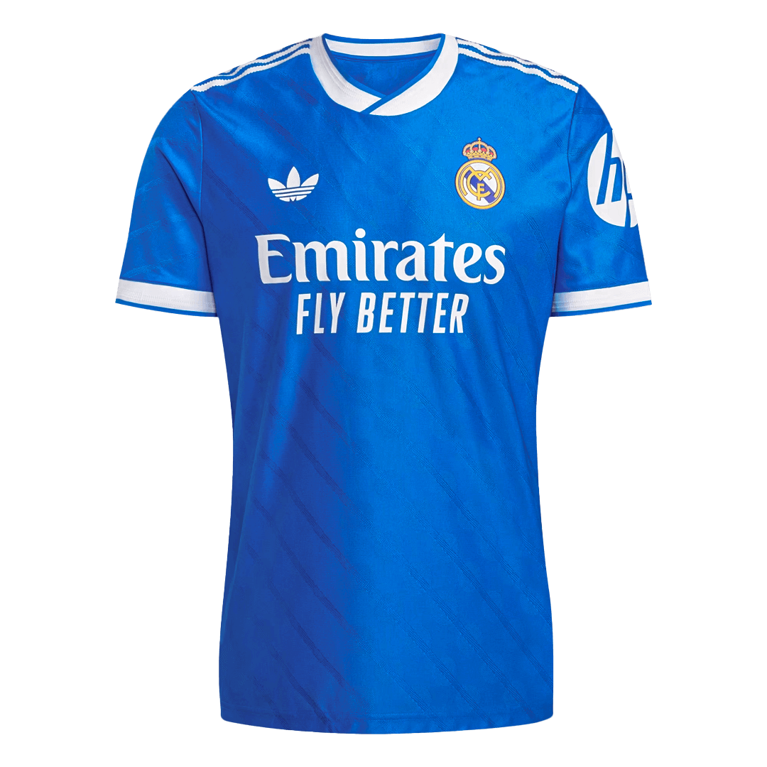 Real Madrid Third Maillot 2025/26 Bleu Joueur
