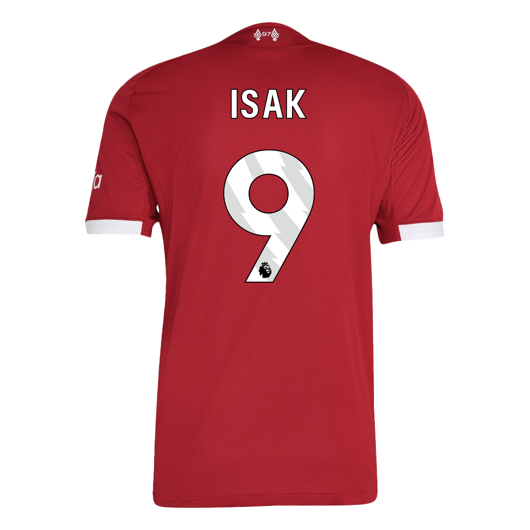 ISAK #9 Liverpool Domicile Maillot 2025/26 Rouge Joueur