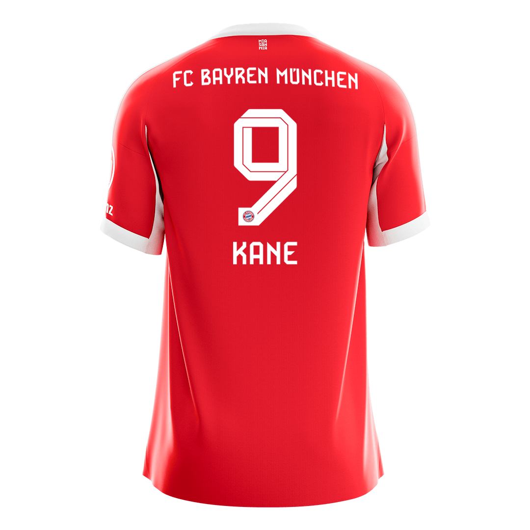 KANE #9 Bayern Munich Domicile Maillot 2025/26 Rouge - Super