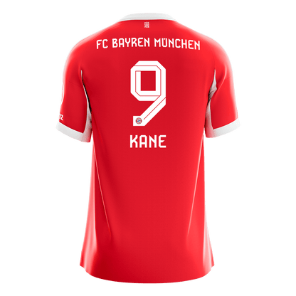 KANE #9 Bayern Munich Domicile Maillot 2025/26 Rouge - Super