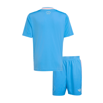 Inter Miami CF Third Maillot Kit 2025 Enfant Bleu