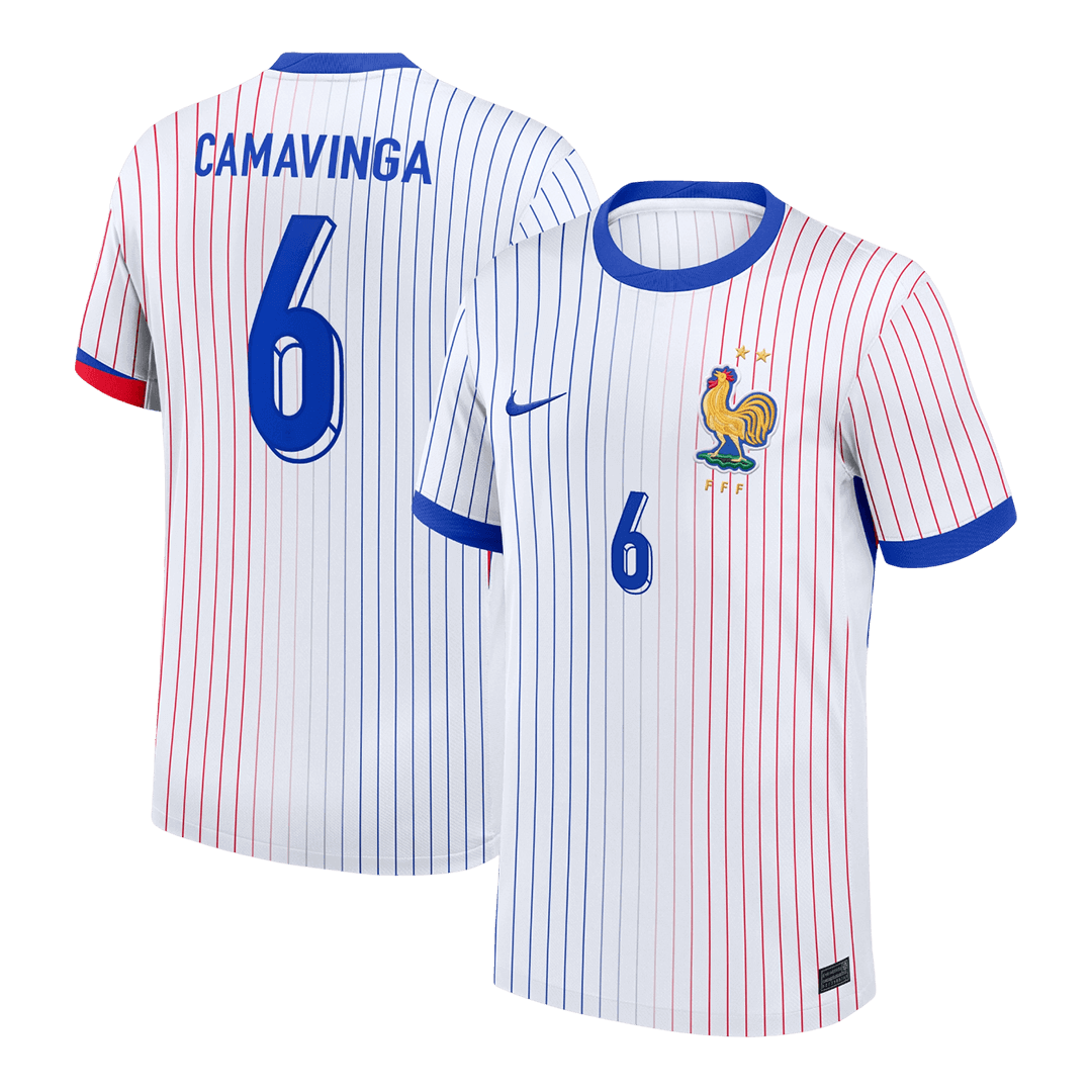 CAMAVINGA #6 France Extérieur Maillot 2024 Blanc