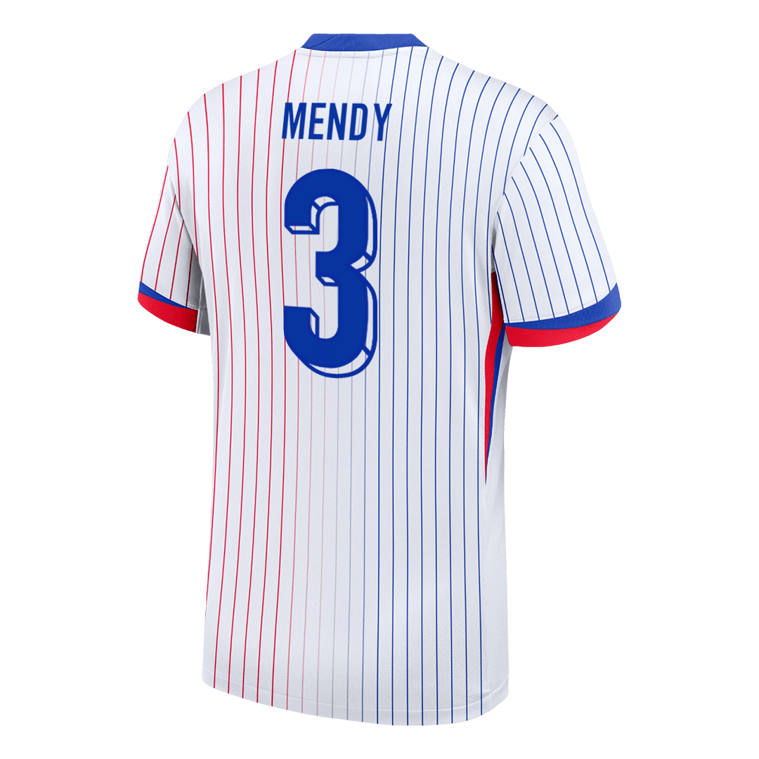 MENDY #3 France Extérieur Maillot 2024 Blanc