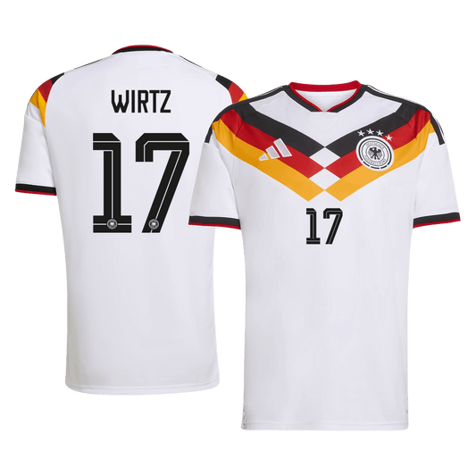 WIRTZ #17 Allemagne Domicile Maillot 2026 Blanc